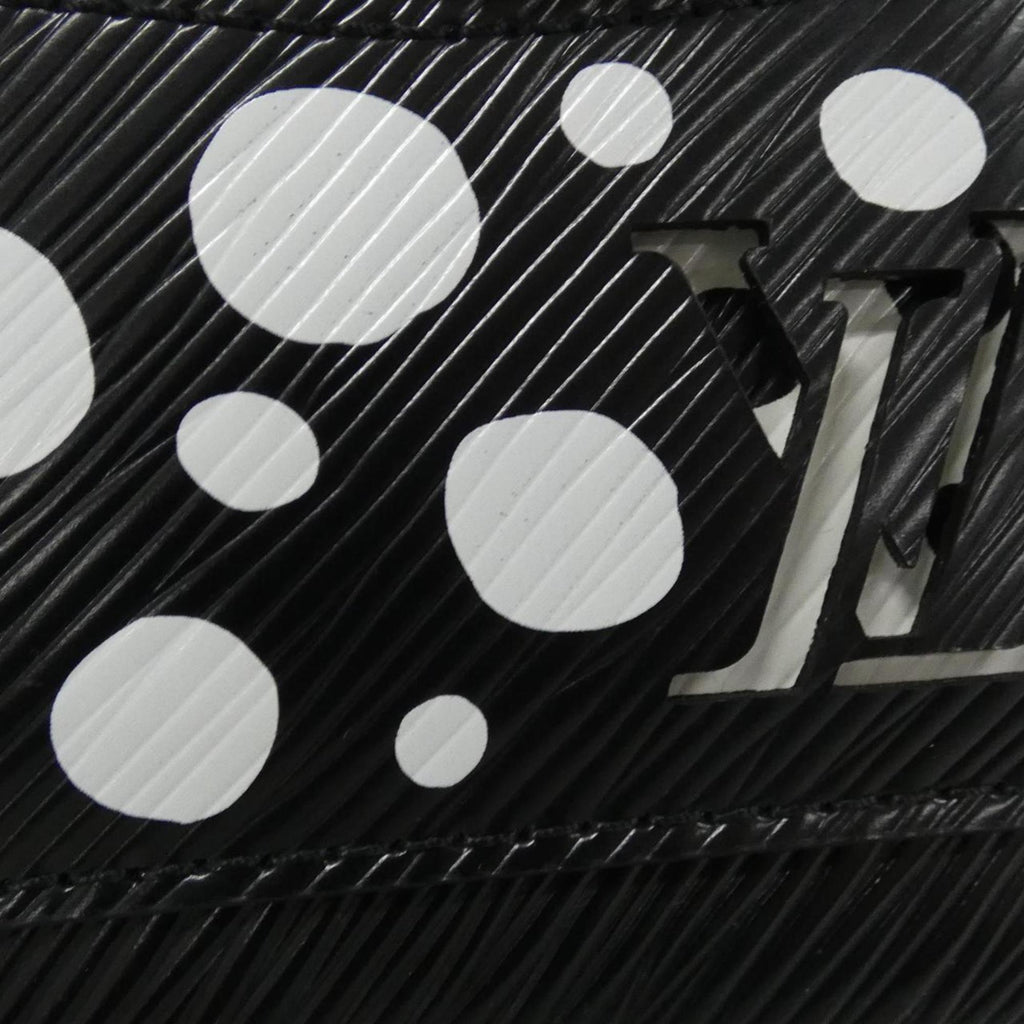 Louis Vuitton Black Leather Shoulder Bag (Pre-Owned)