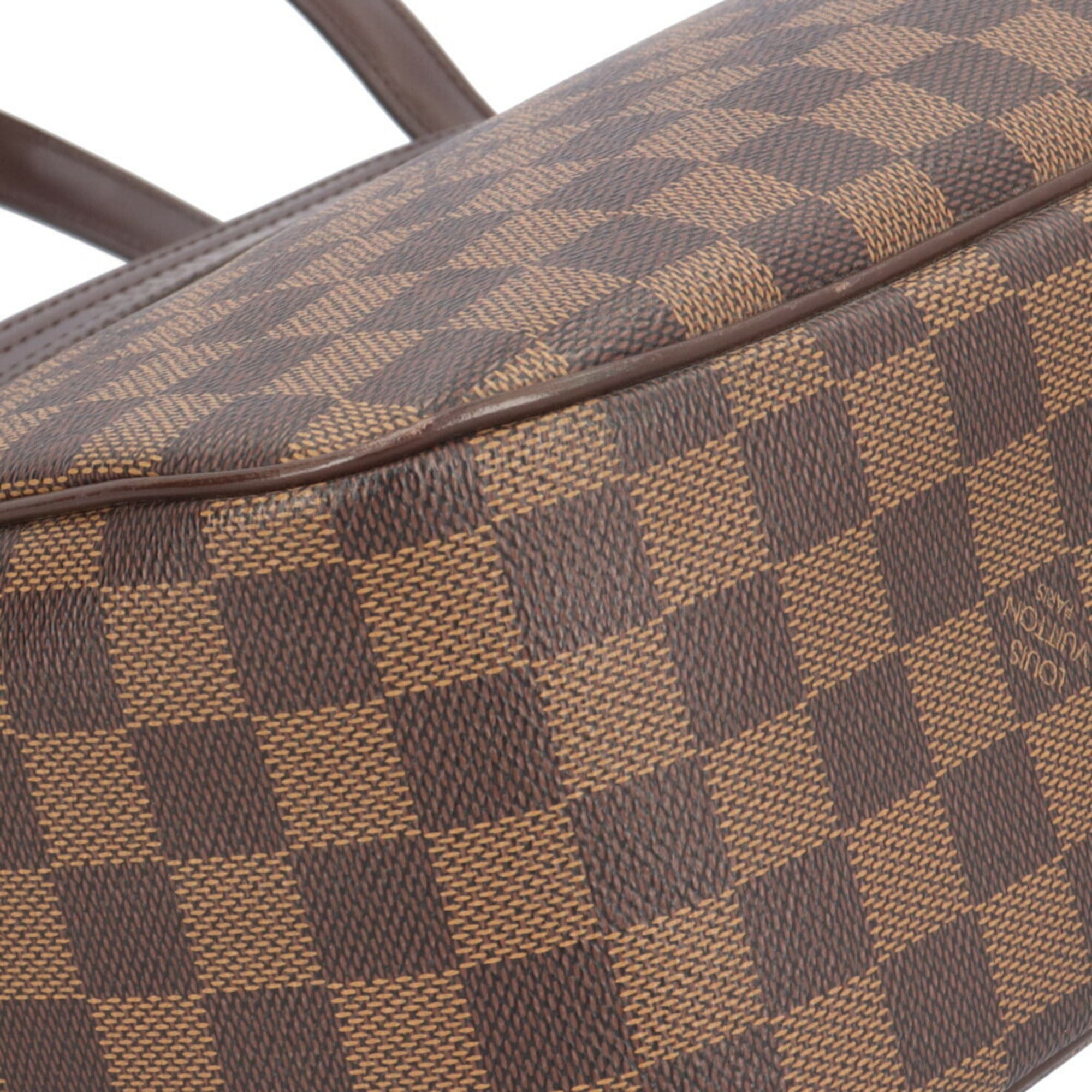 Louis Vuitton Damier Brown Damier Canvas Damier Canvas Tote Bag (Pre-Owned)