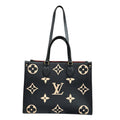Louis Vuitton Beige Black Monogram Empreinte Shoulder Bag (Pre-Owned)