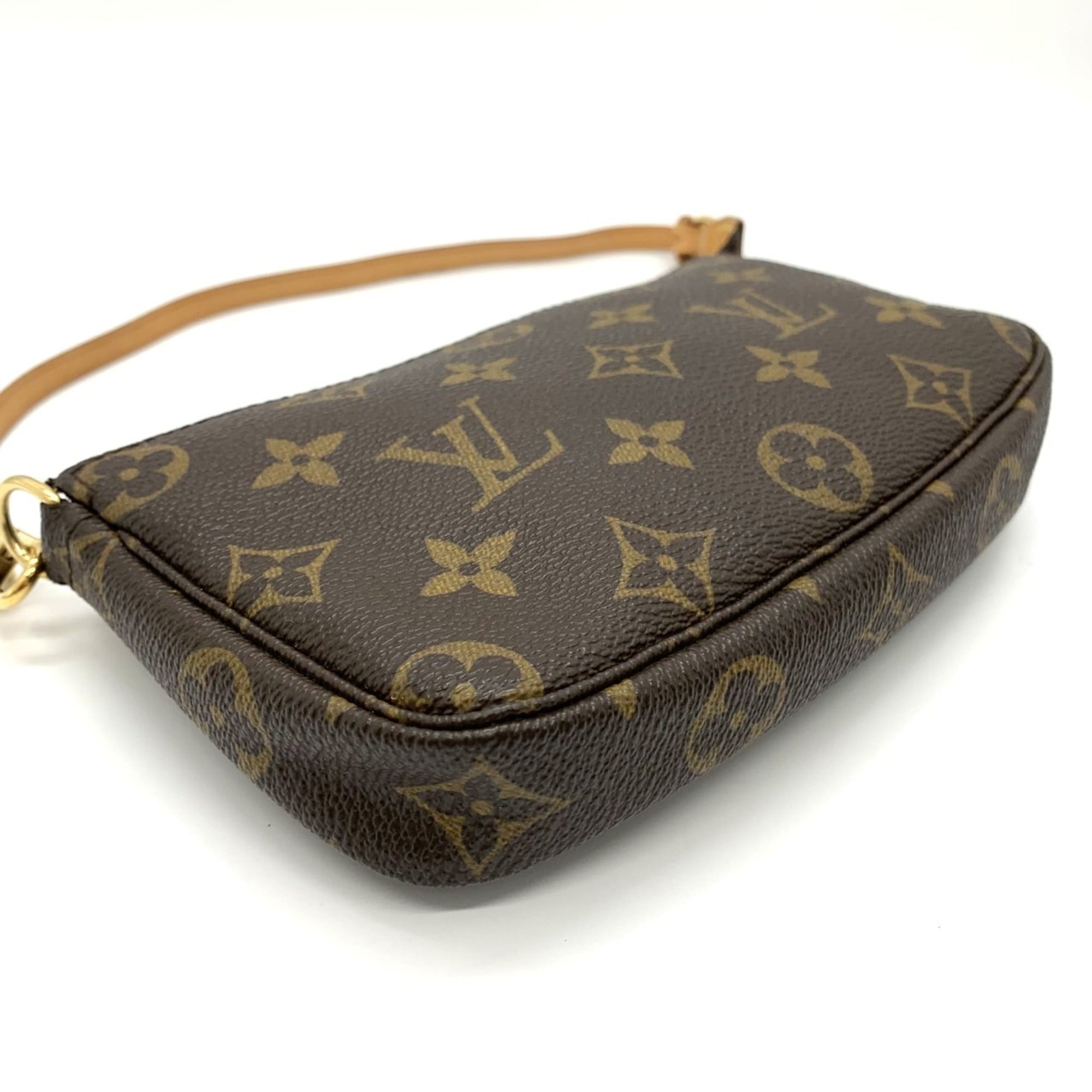 Louis Vuitton Monogram Brown Monogram Pochette Pouch (Pre-Owned)
