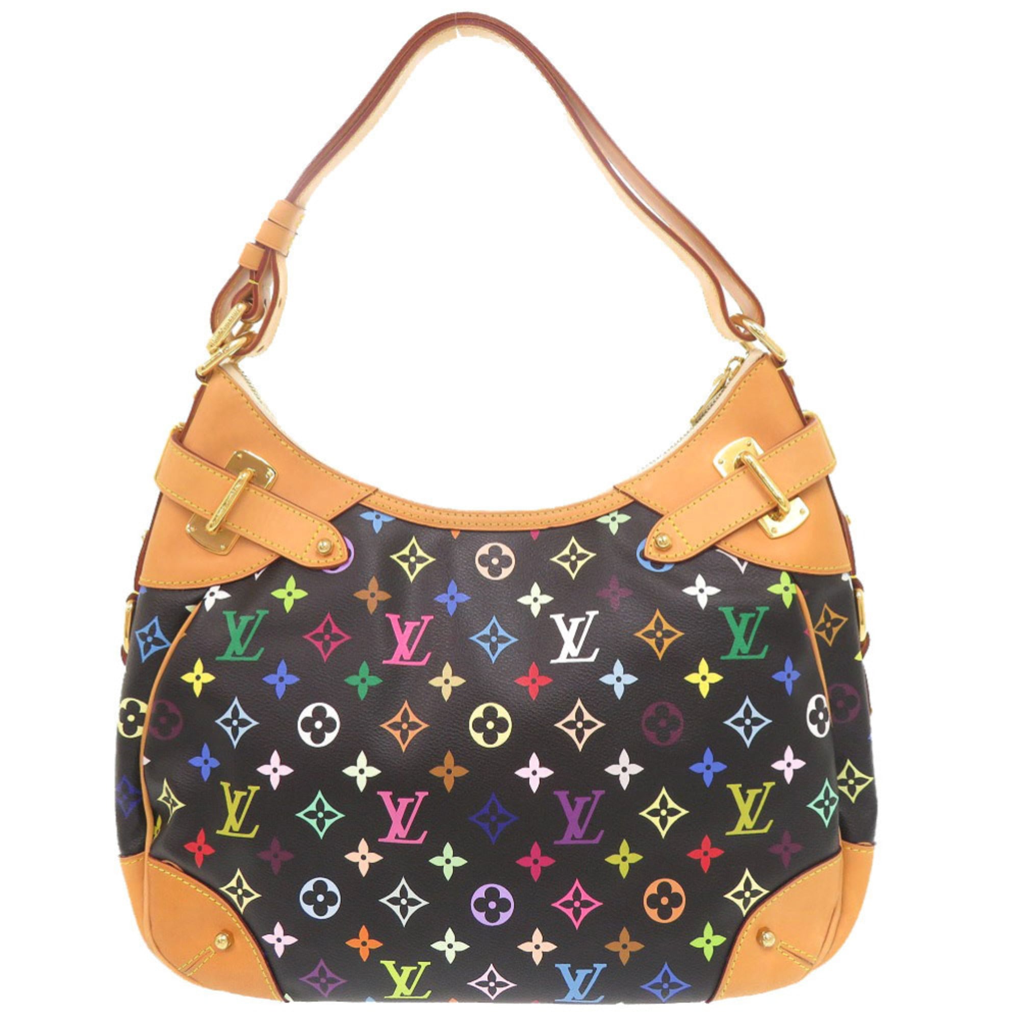 Louis Vuitton Multi-Color Noir Monogram Multicolore Shoulder Bag (Pre-Owned)