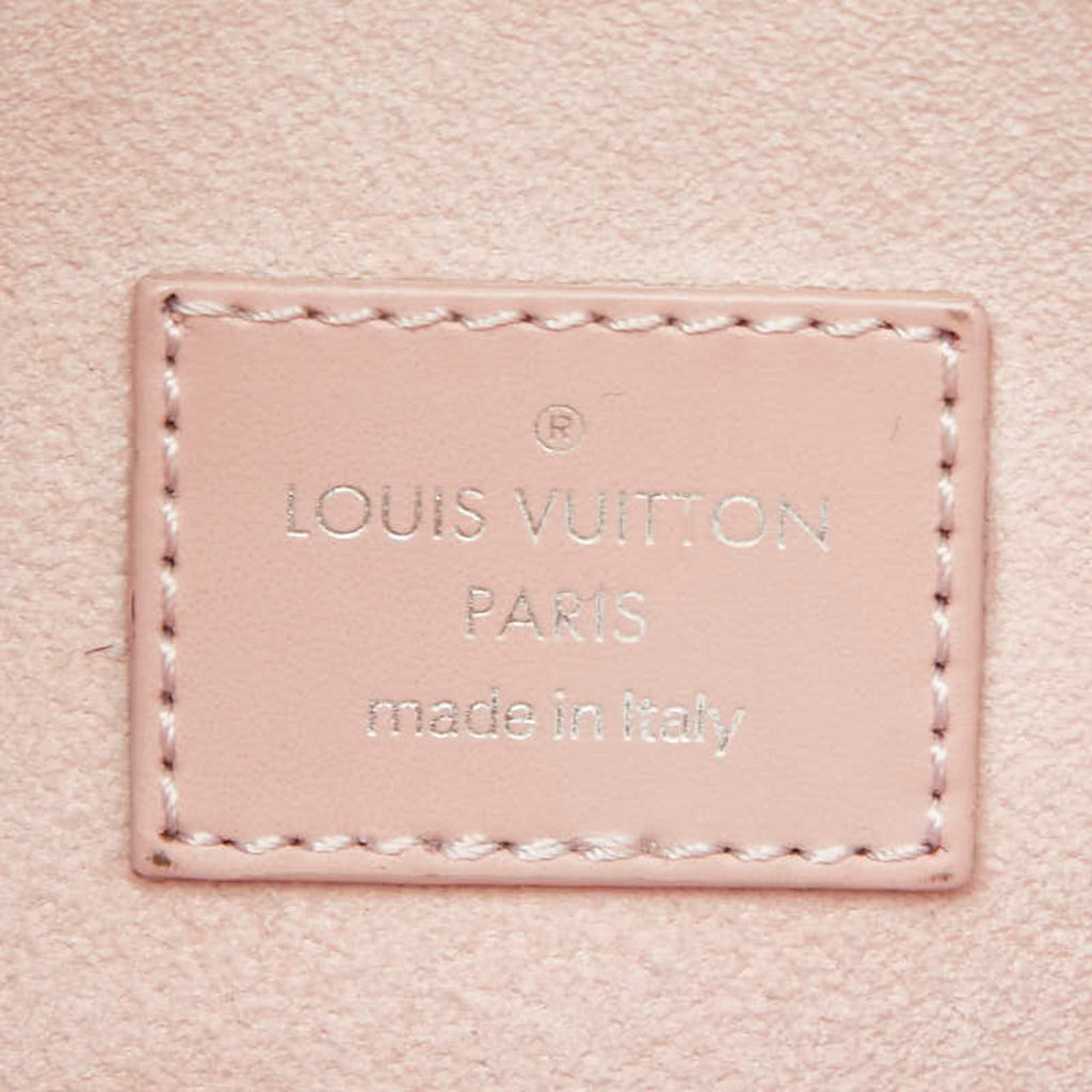 Louis Vuitton Pink Rose Ballerine Leather Pochette Shoulder Bag (Pre-Owned)