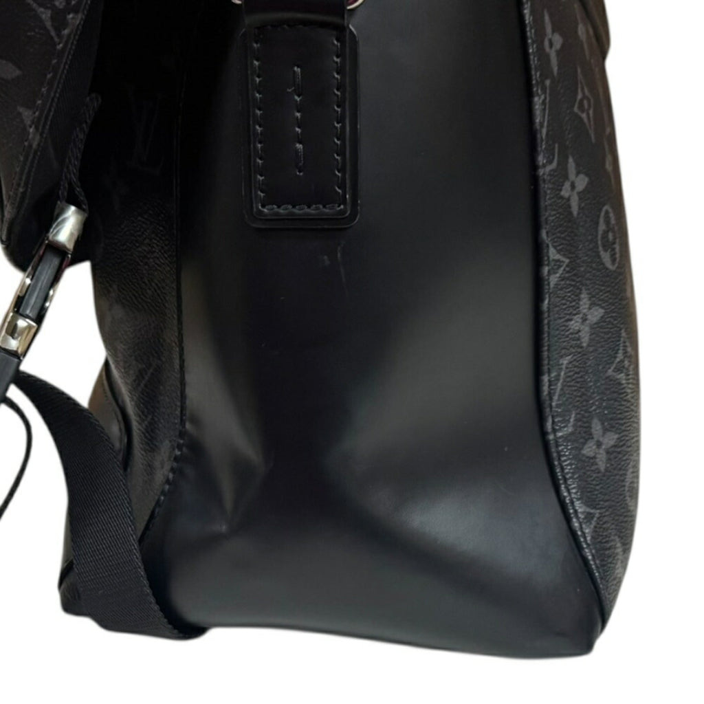 Louis Vuitton Black Gray Monogram Eclipse Shoulder Bag (Pre-Owned)
