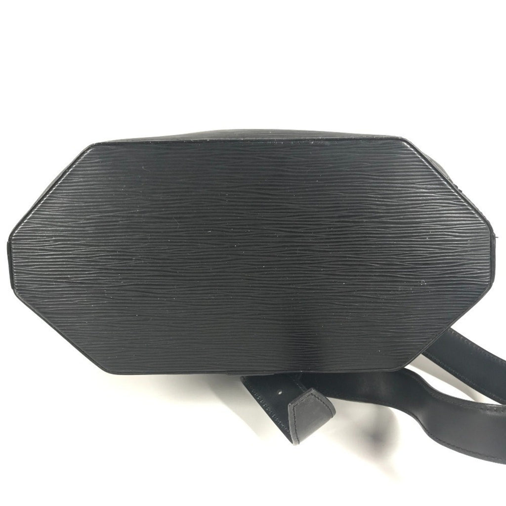 Louis Vuitton Black Noir Epi Leather Shoulder Bag (Pre-Owned)