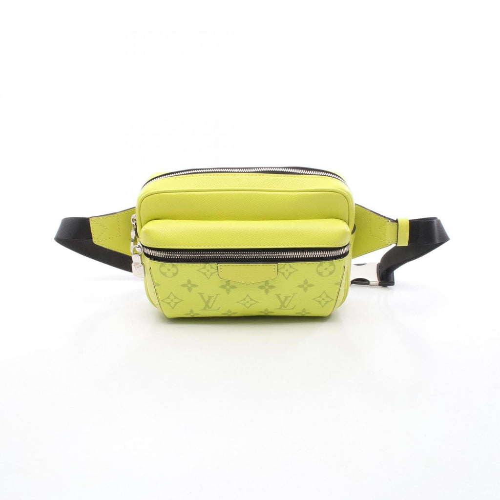 Louis Vuitton Green Coated Canvas Fanny Pack (Pre-Owned)