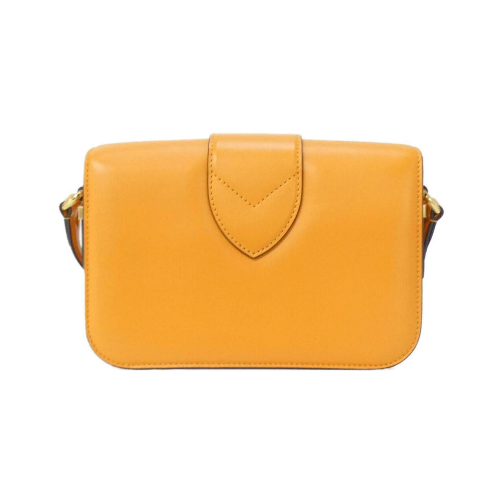 Louis Vuitton Orange Leather Shoulder Bag (Pre-Owned)