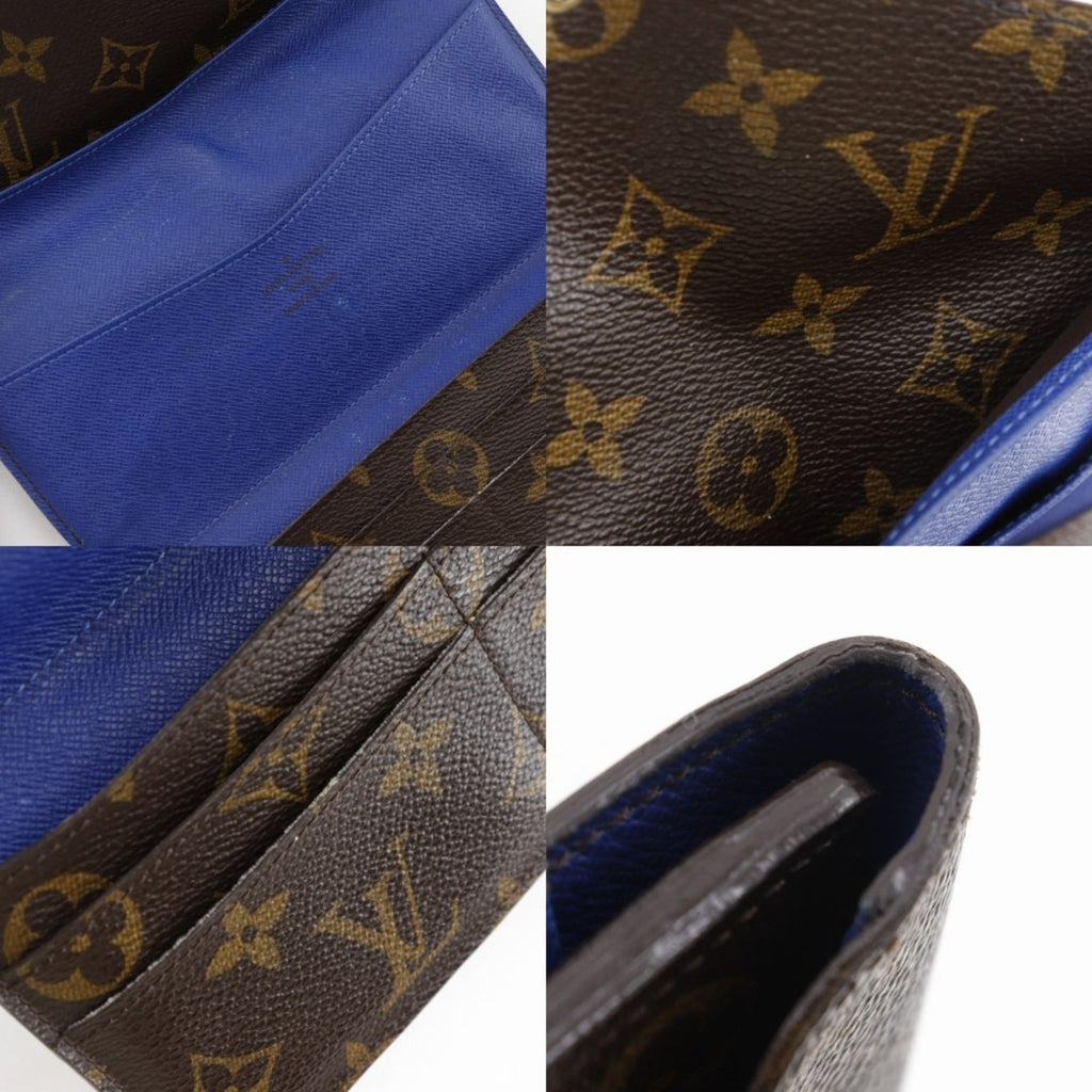 Louis Vuitton Monogram Brown Monogram Long Wallet (Bi-Fold) (Pre-Owned)