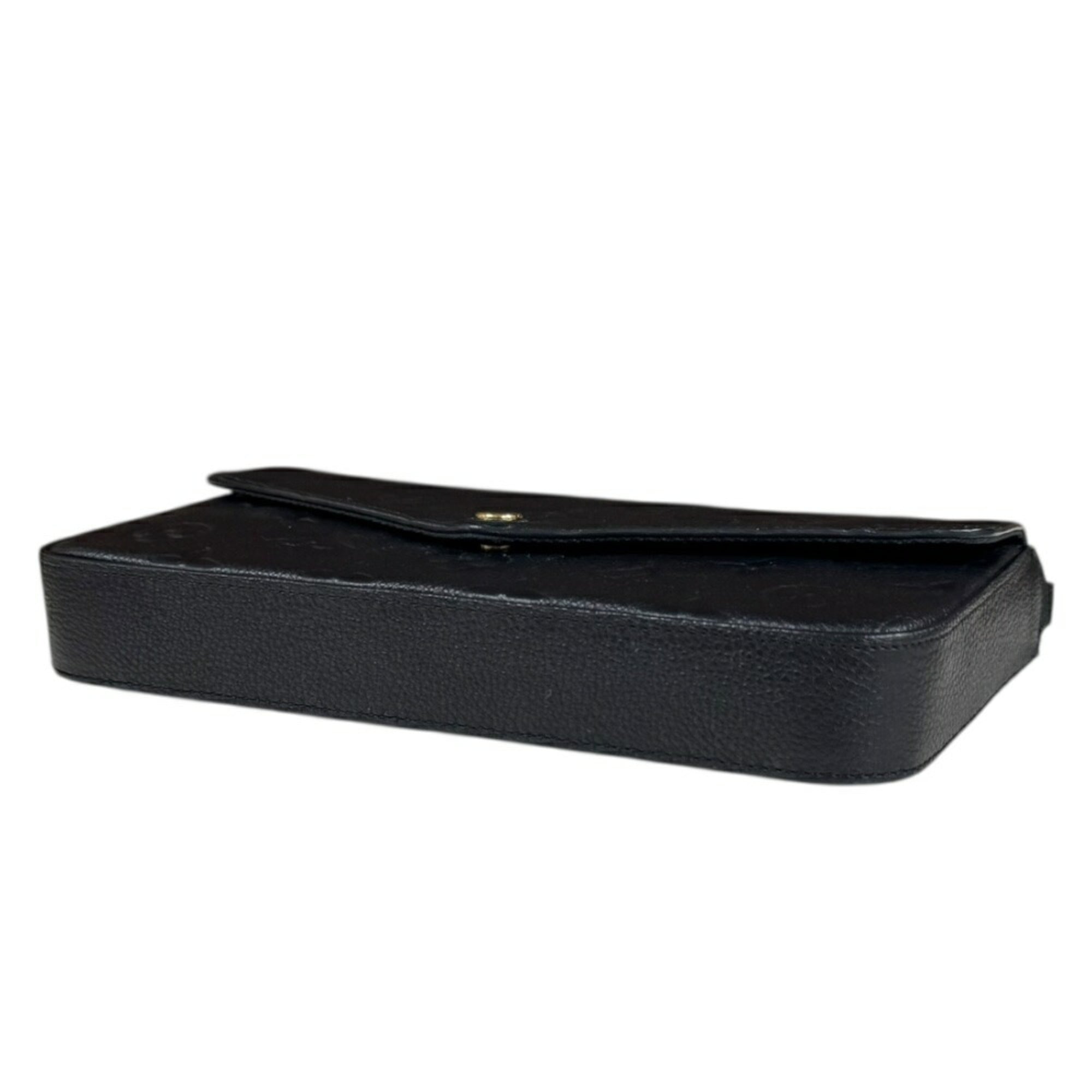 Louis Vuitton Black Monogram Empreinte Shoulder Bag (Pre-Owned)