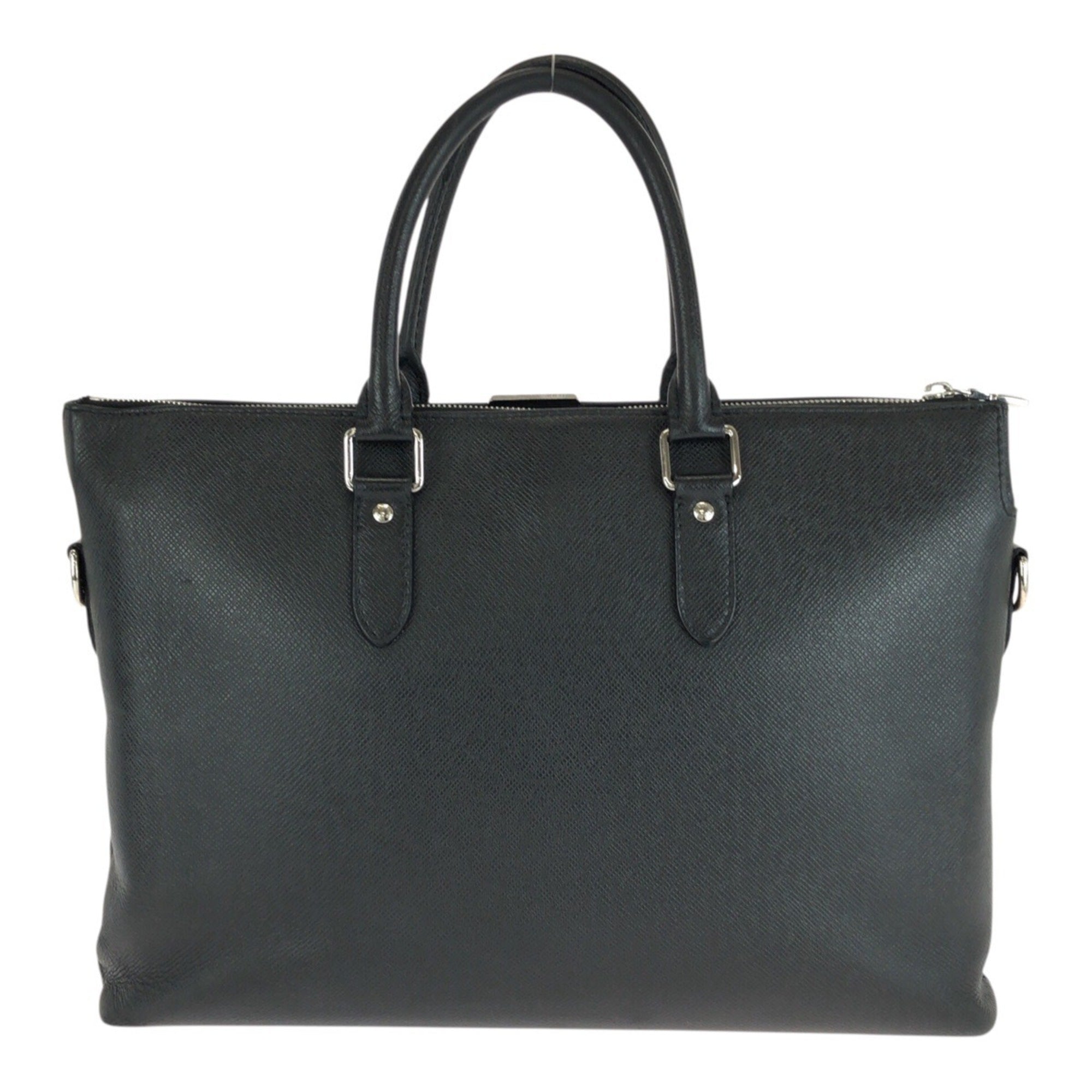 Louis Vuitton Black Taiga Leather Briefcase (Pre-Owned)