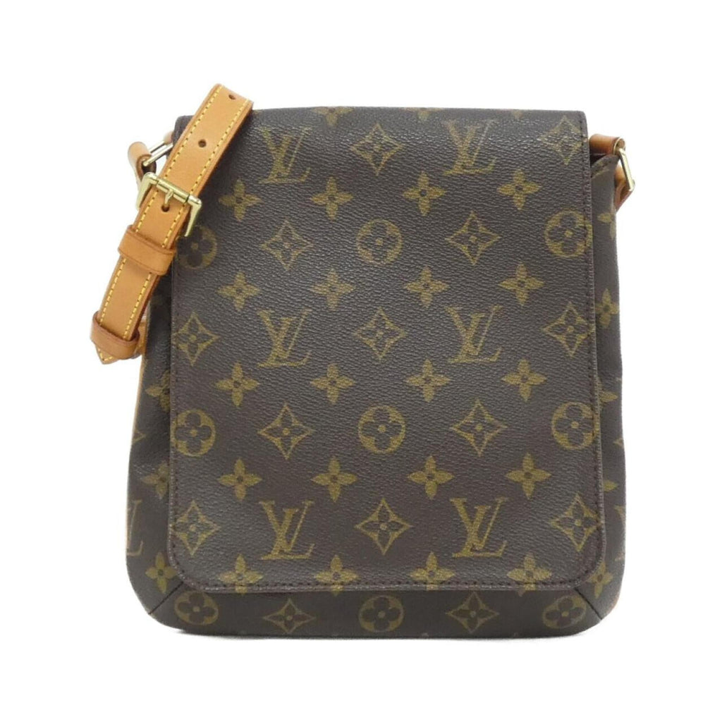 Louis Vuitton Marron Coated Canvas Shoulder Bag (Pre-Owned)