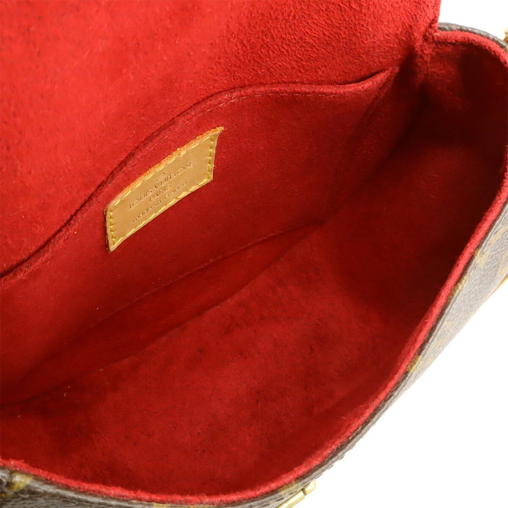 Louis Vuitton Brown Monogram Monogram Pochette Shoulder Bag (Pre-Owned)