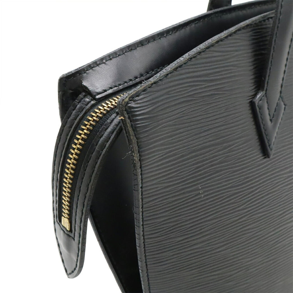 Louis Vuitton Black Noir Epi Leather Handbag Tote Bag (Pre-Owned)
