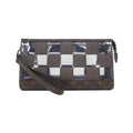 Louis Vuitton Marron Coated Canvas Pvc Pouch (Pre-Owned)
