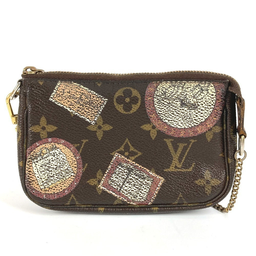 Louis Vuitton Brown Monogram Monogram Handbag Pochette Shoulder Bag (Pre-Owned)