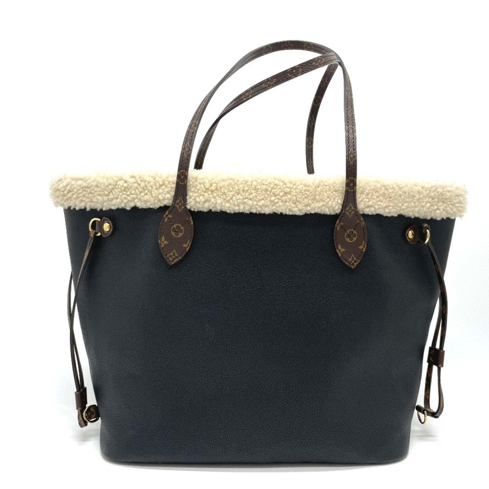 Louis Vuitton Black Monogram Monogram Leather Shoulder Bag Tote Bag (Pre-Owned)
