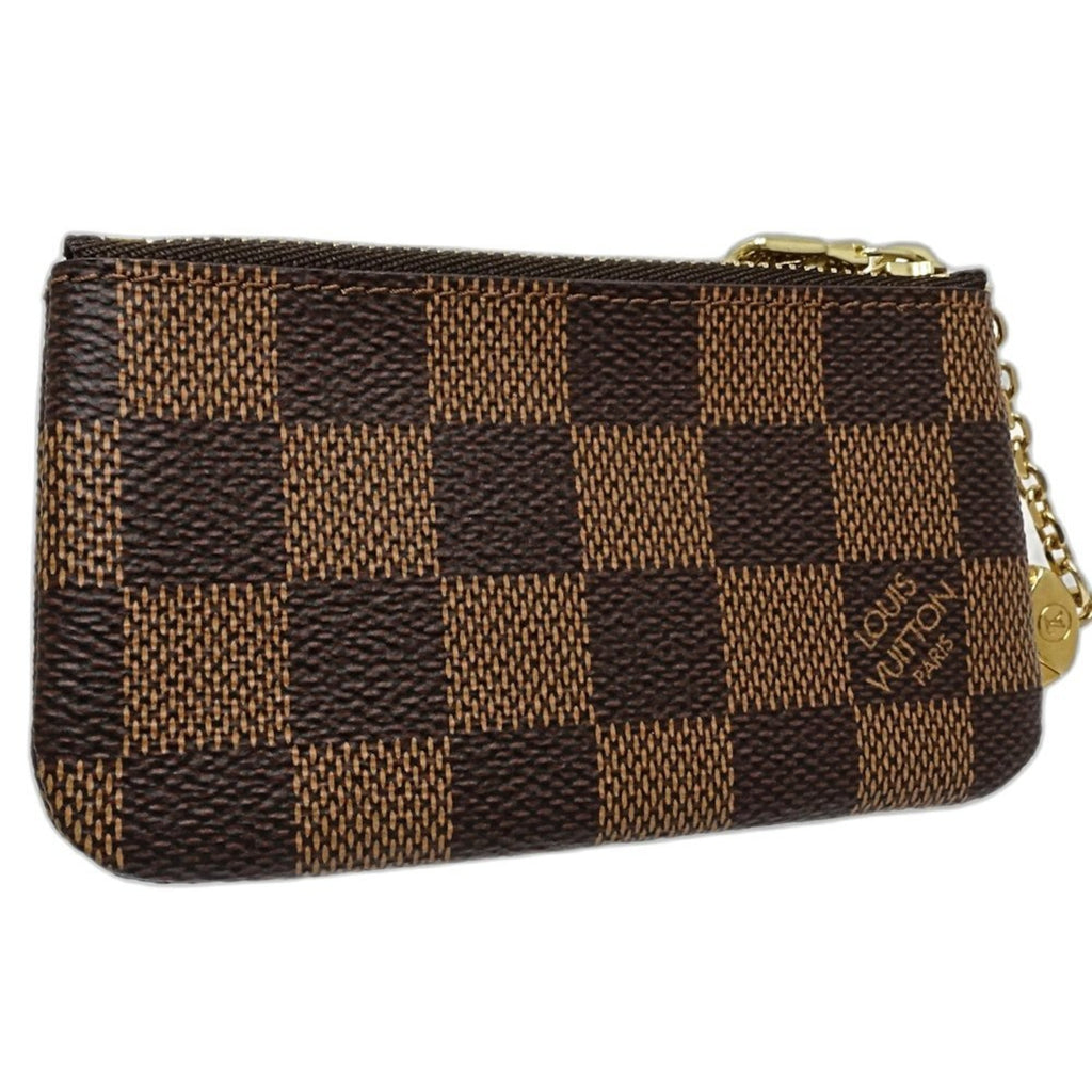 Louis Vuitton Damier Canvas Ebene Canvas Coin Purse/Coin Case (Pre-Owned)