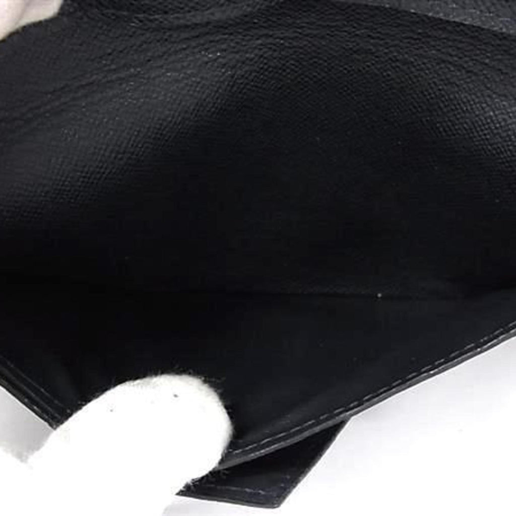 Louis Vuitton Dark Navy Taiga Leather Long Wallet (Bi-Fold) (Pre-Owned)