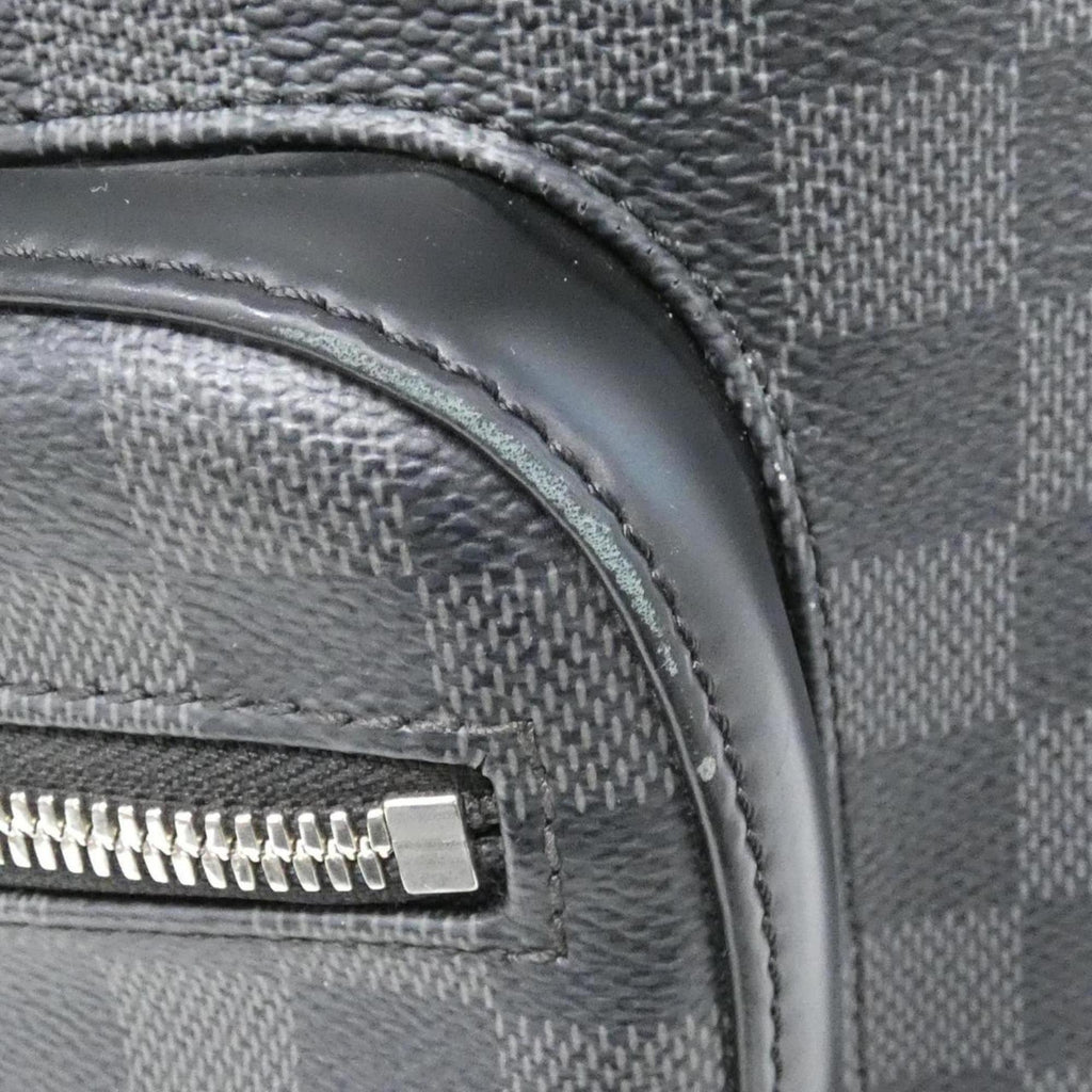 Louis Vuitton Graphite Coated Canvas Backpack (Pre-Owned)