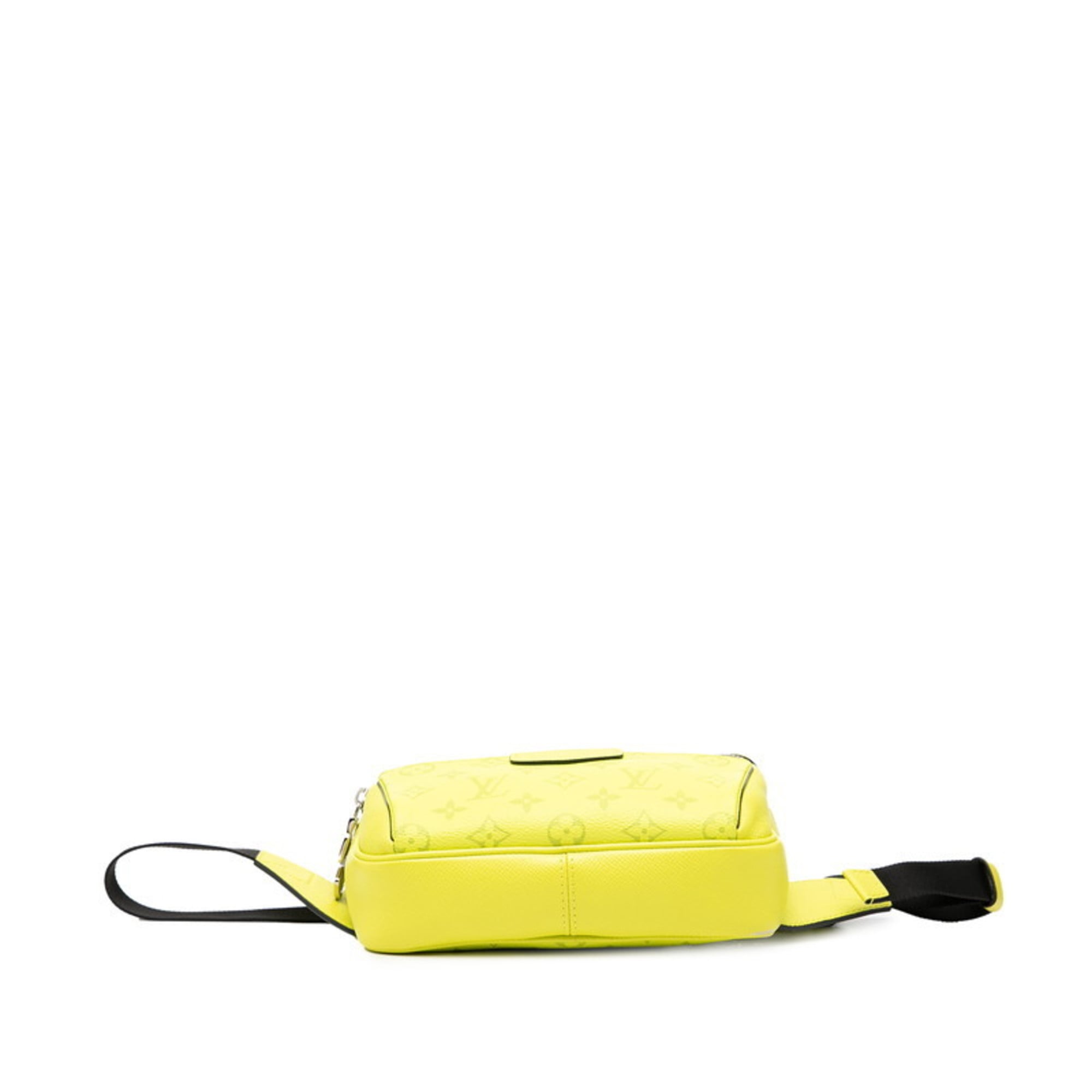 Louis Vuitton Taigarama Jaune Yellow Pvc Leather Sling Bag (Pre-Owned)