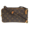 Louis Vuitton Brown Monogram Canvas Shoulder Bag (Pre-Owned)