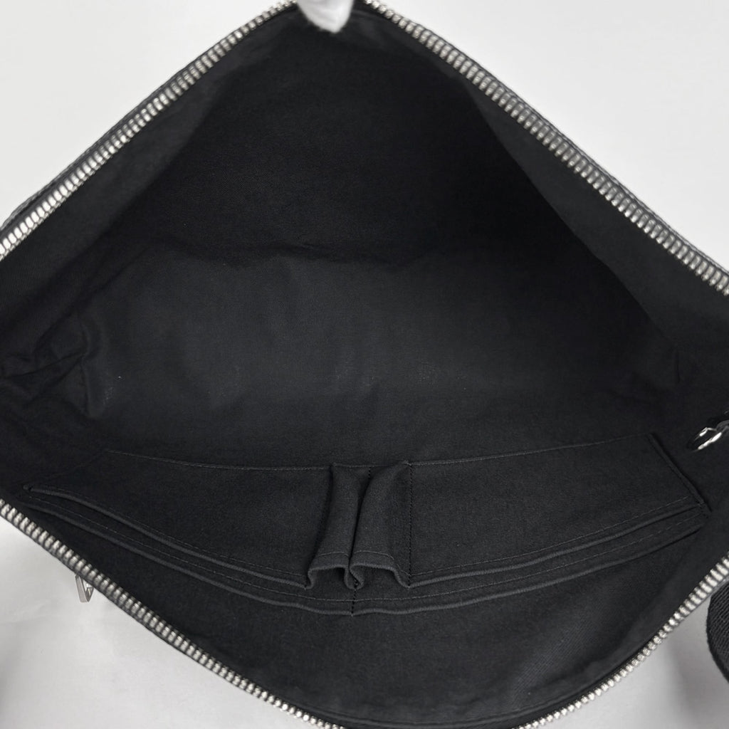 Louis Vuitton Black Damier Graphite Shoulder Bag (Pre-Owned)