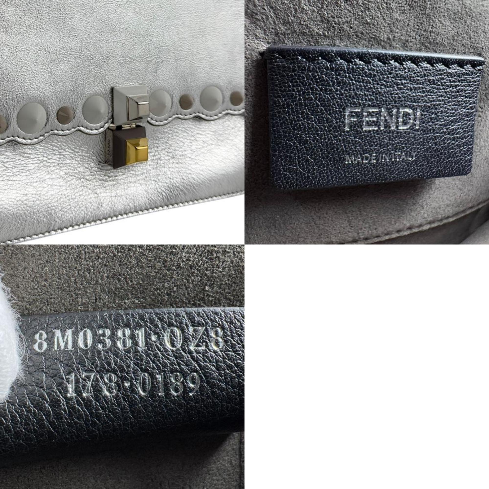 Kan I Bag Pearl Embellished Leather Small