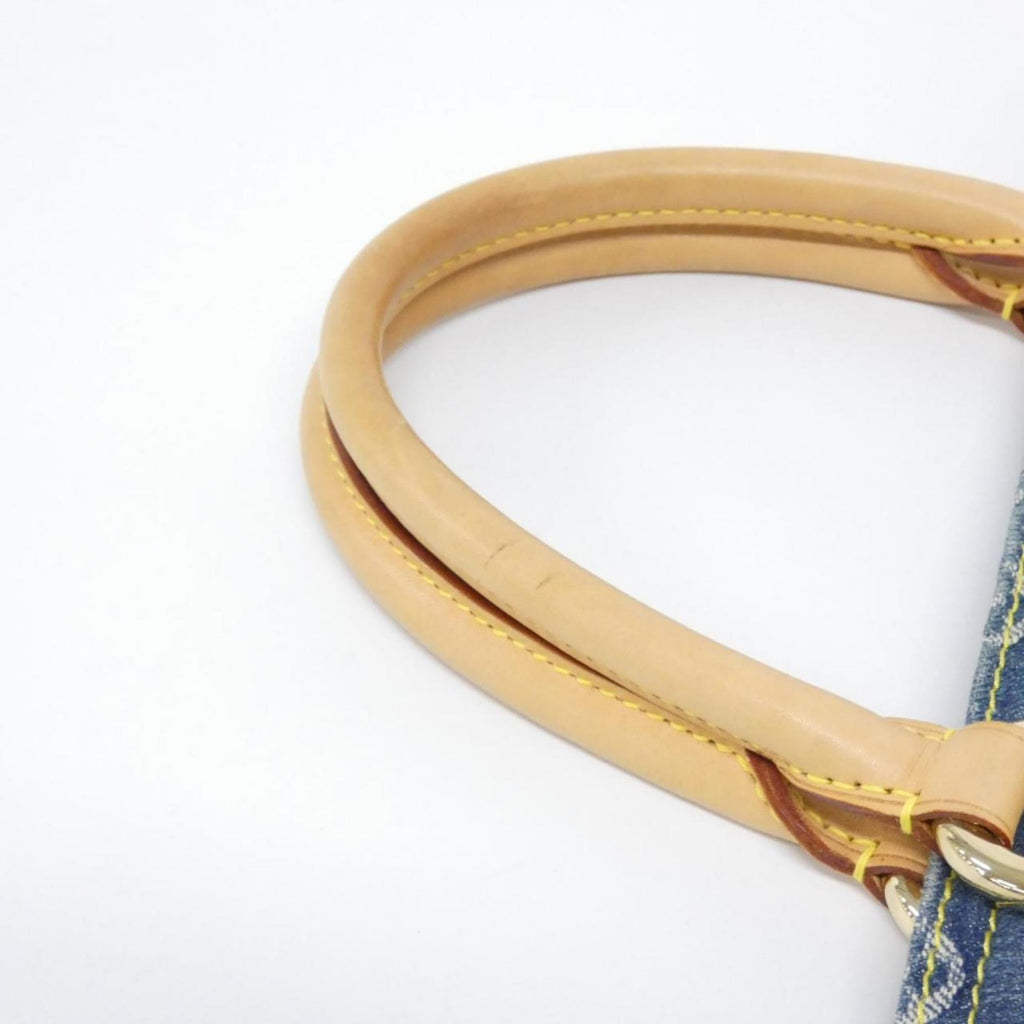 Louis Vuitton Blue Denim Handbag (Pre-Owned)
