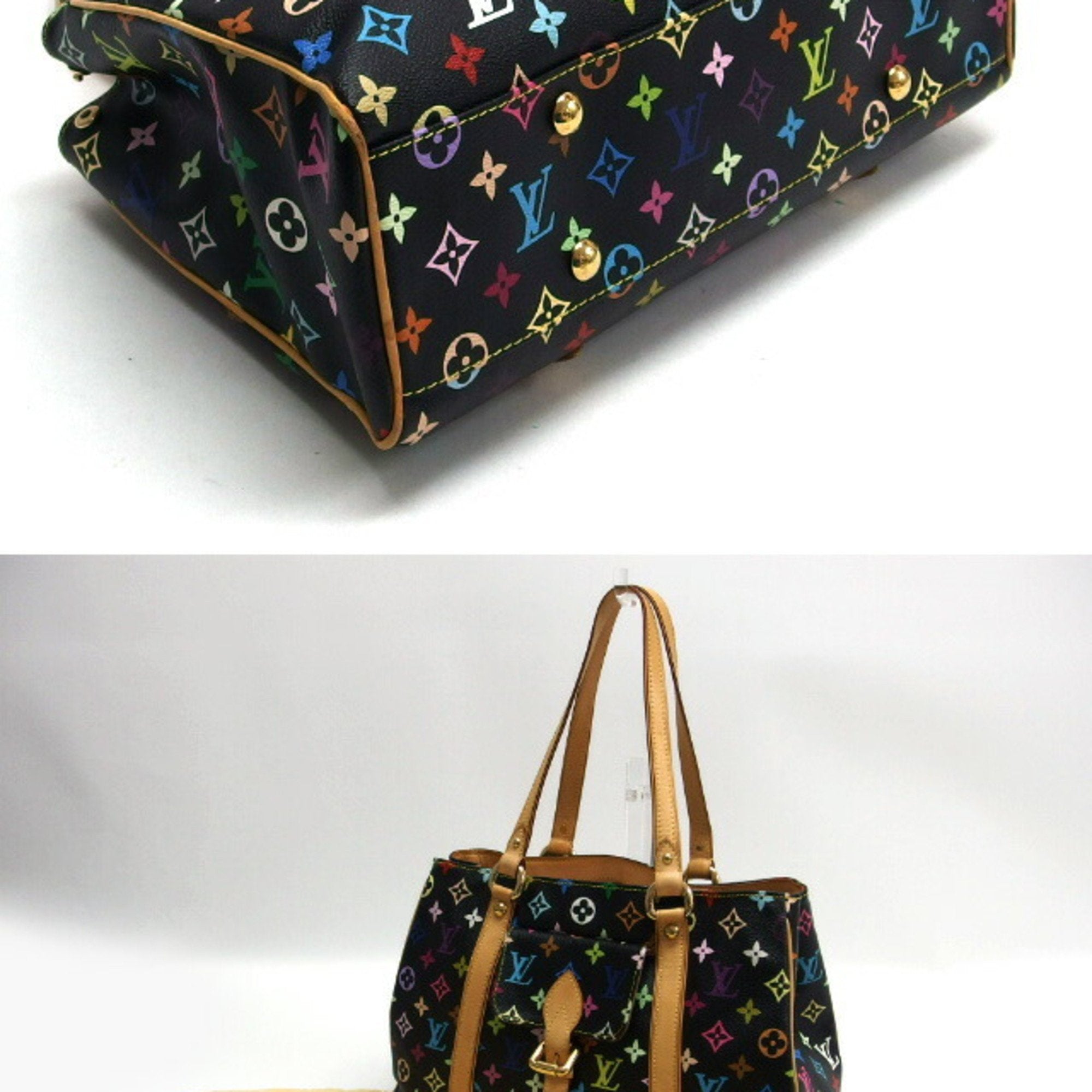 Louis Vuitton Monogram Multicolore Black Noir Monogram Multicolore Handbag Shoulder Bag Tote Bag (Pre-Owned)