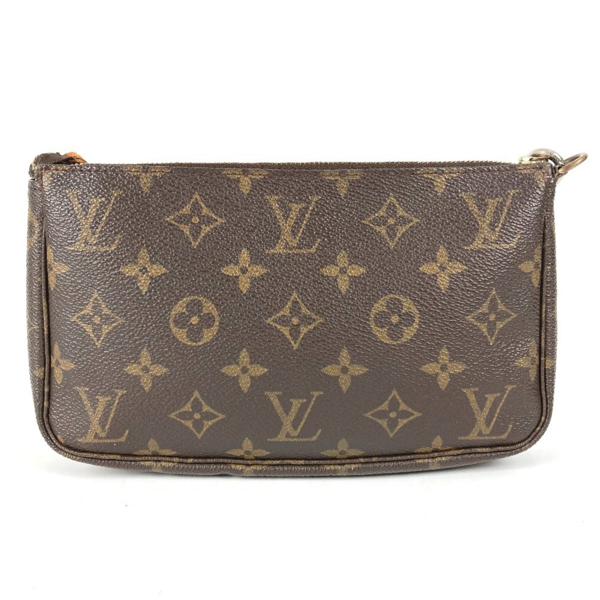 Louis Vuitton Brown Monogram Monogram Pochette Pouch Shoulder Bag (Pre-Owned)