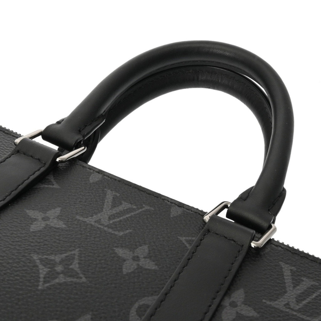 Louis Vuitton Black Gray Monogram Eclipse Canvas Handbag (Pre-Owned)