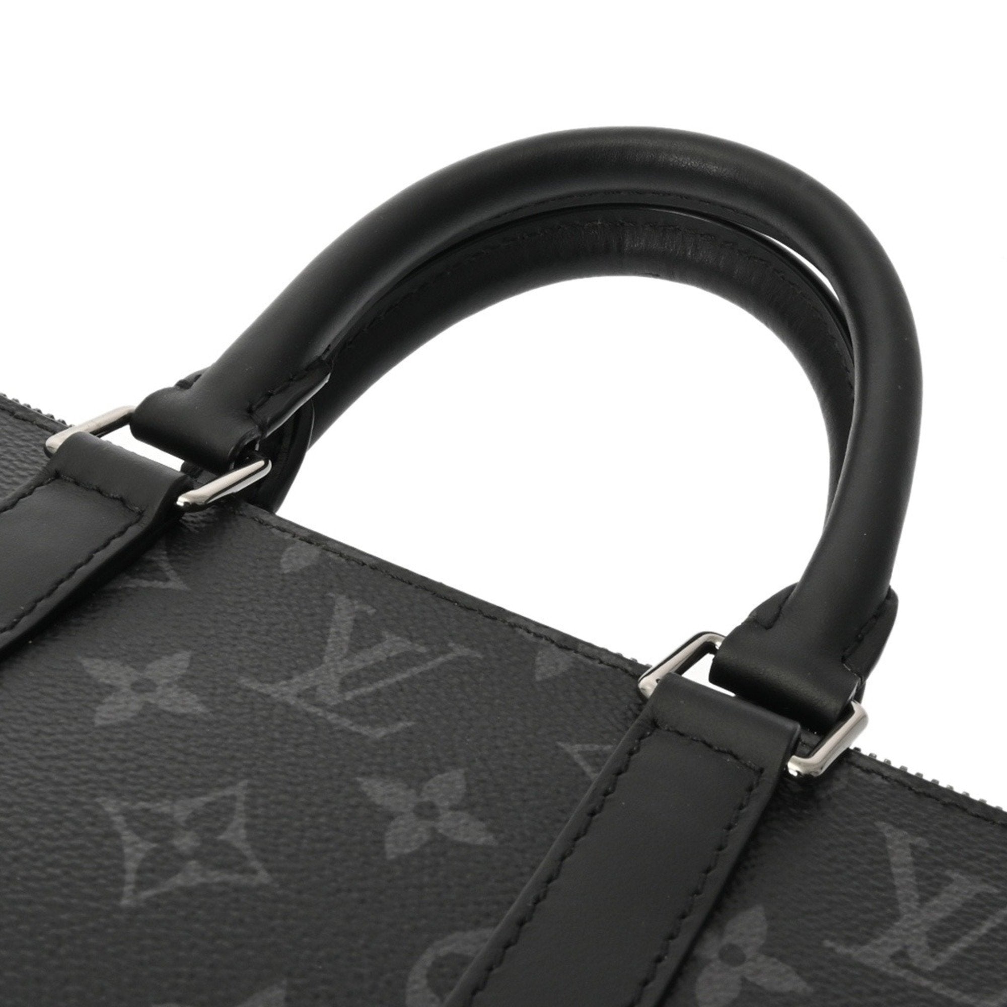 Louis Vuitton Black Gray Monogram Eclipse Canvas Handbag (Pre-Owned)