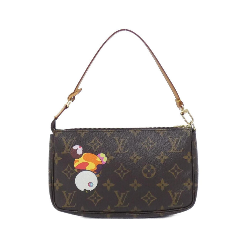 Louis Vuitton Brown Monogram Panda Coated Canvas Pochette Pouch (Pre-Owned)