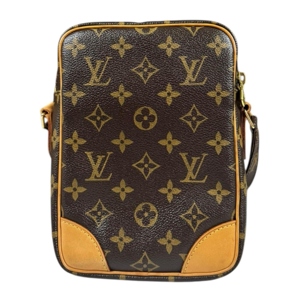 Louis Vuitton Brown Monogram Canvas Shoulder Bag (Pre-Owned)