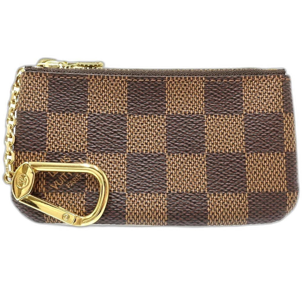 Louis Vuitton Damier Canvas Ebene Canvas Coin Purse/Coin Case (Pre-Owned)