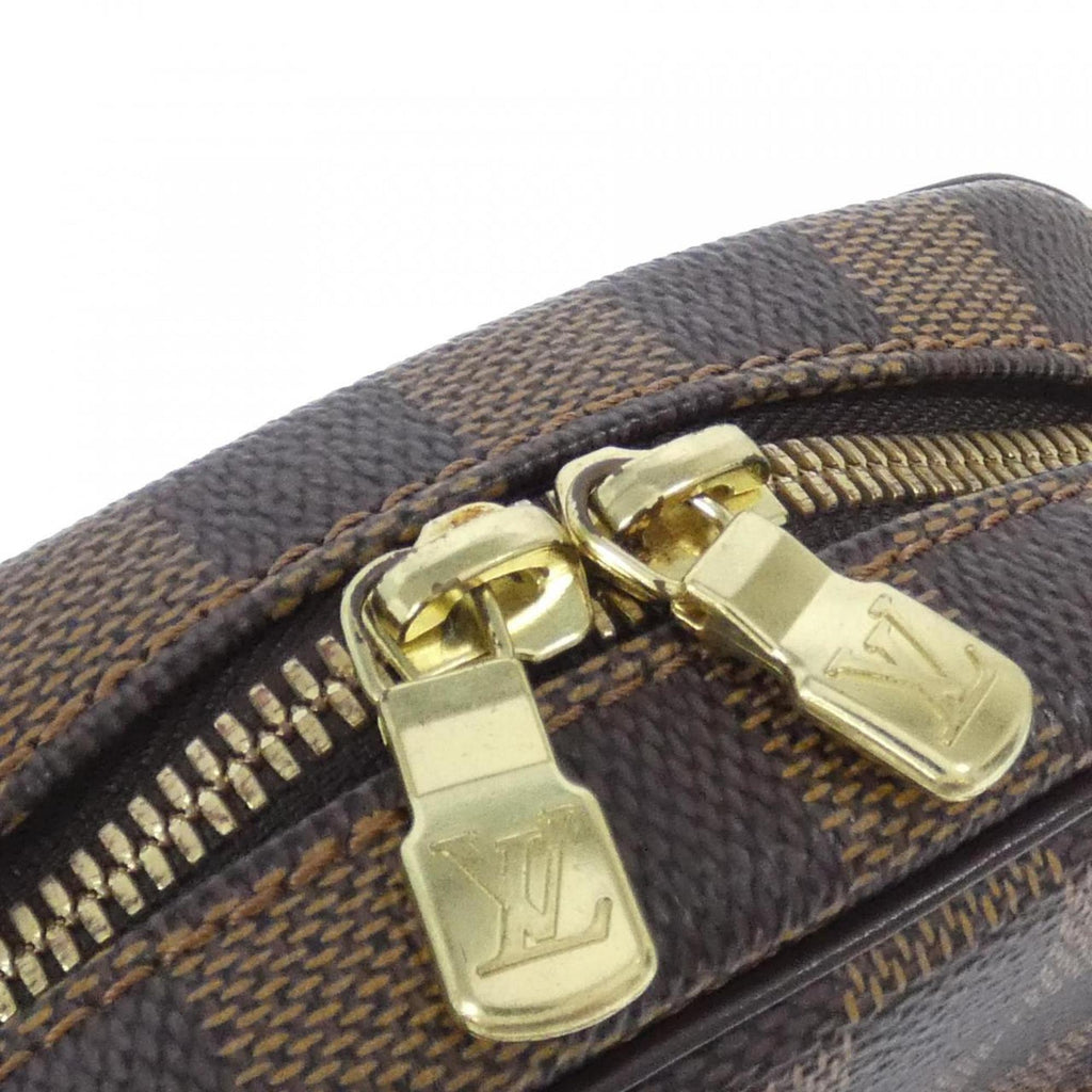 Louis Vuitton Ebene Coated Canvas Shoulder Bag (Pre-Owned)