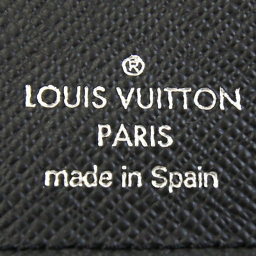 Louis Vuitton Black Noir Epi Leather Long Wallet (Bi-Fold) (Pre-Owned)