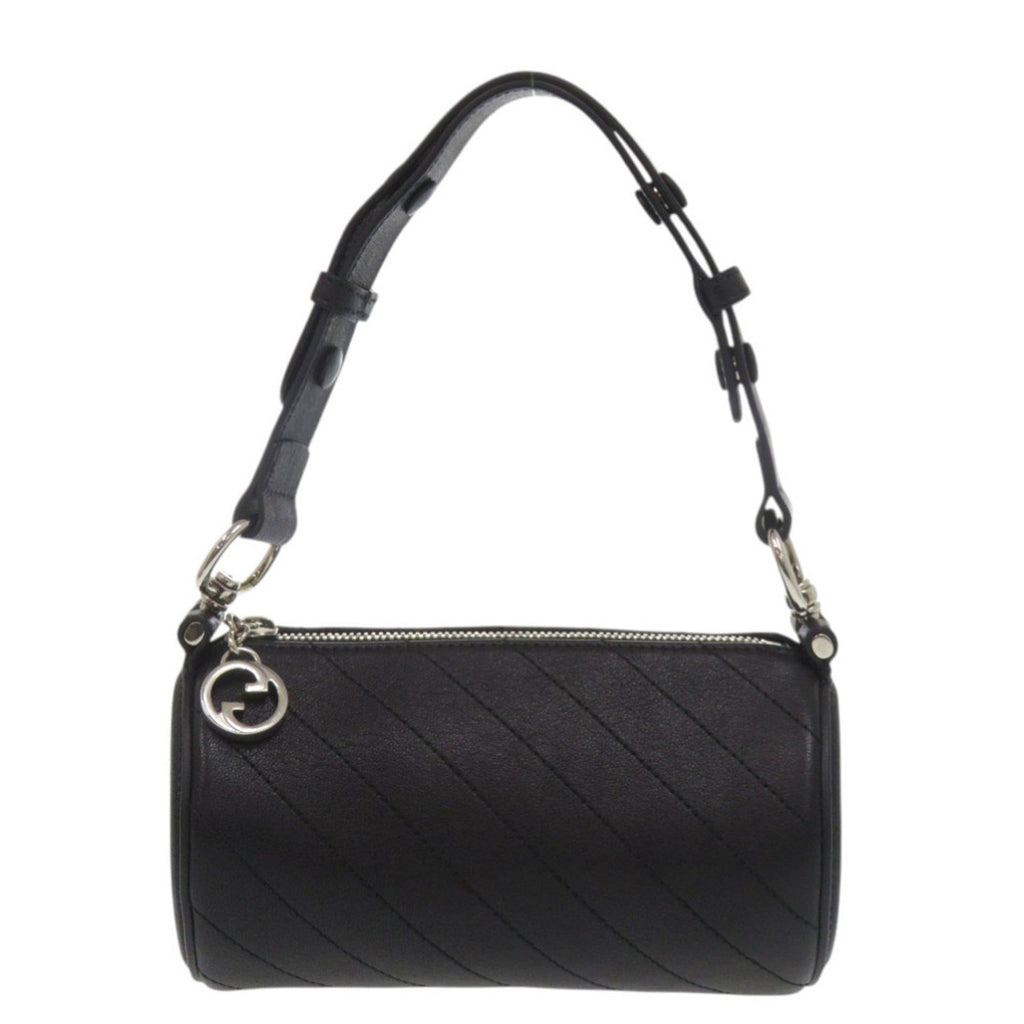 Blondie Shoulder Bag Diagonal Quilted Leather Mini