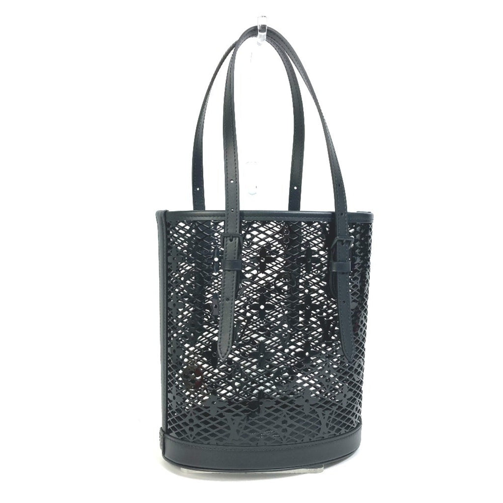 Louis Vuitton Black Noir Monogram Plastic Shoulder Bag (Pre-Owned)