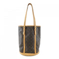 Louis Vuitton Monogram Marron Coated Canvas Shoulder Bag (Pre-Owned)