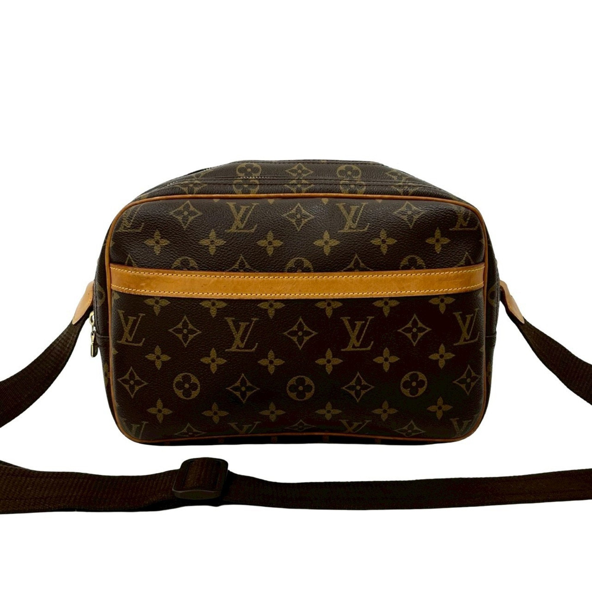 Louis Vuitton Brown Leather Pvc Pochette Shoulder Bag (Pre-Owned)