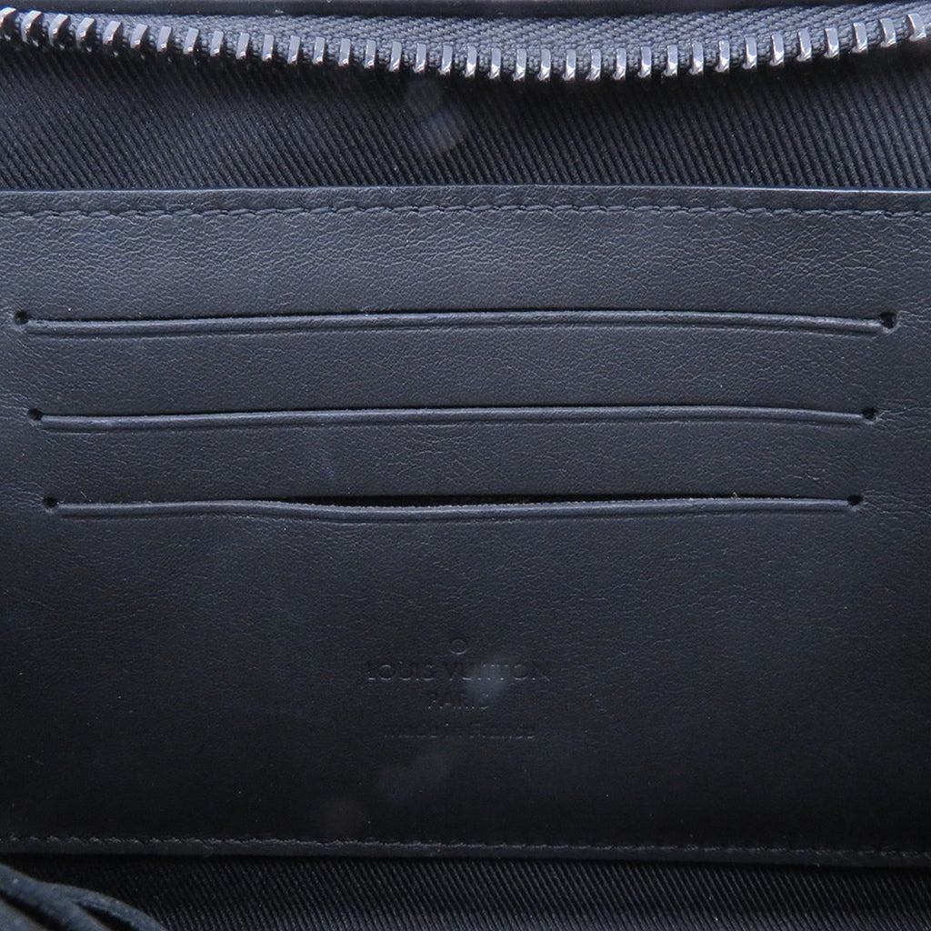 Louis Vuitton Black Noir Chain/Shoulder Wallet (Pre-Owned)