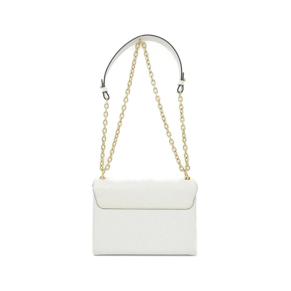 Louis Vuitton White Leather Shoulder Bag (Pre-Owned)