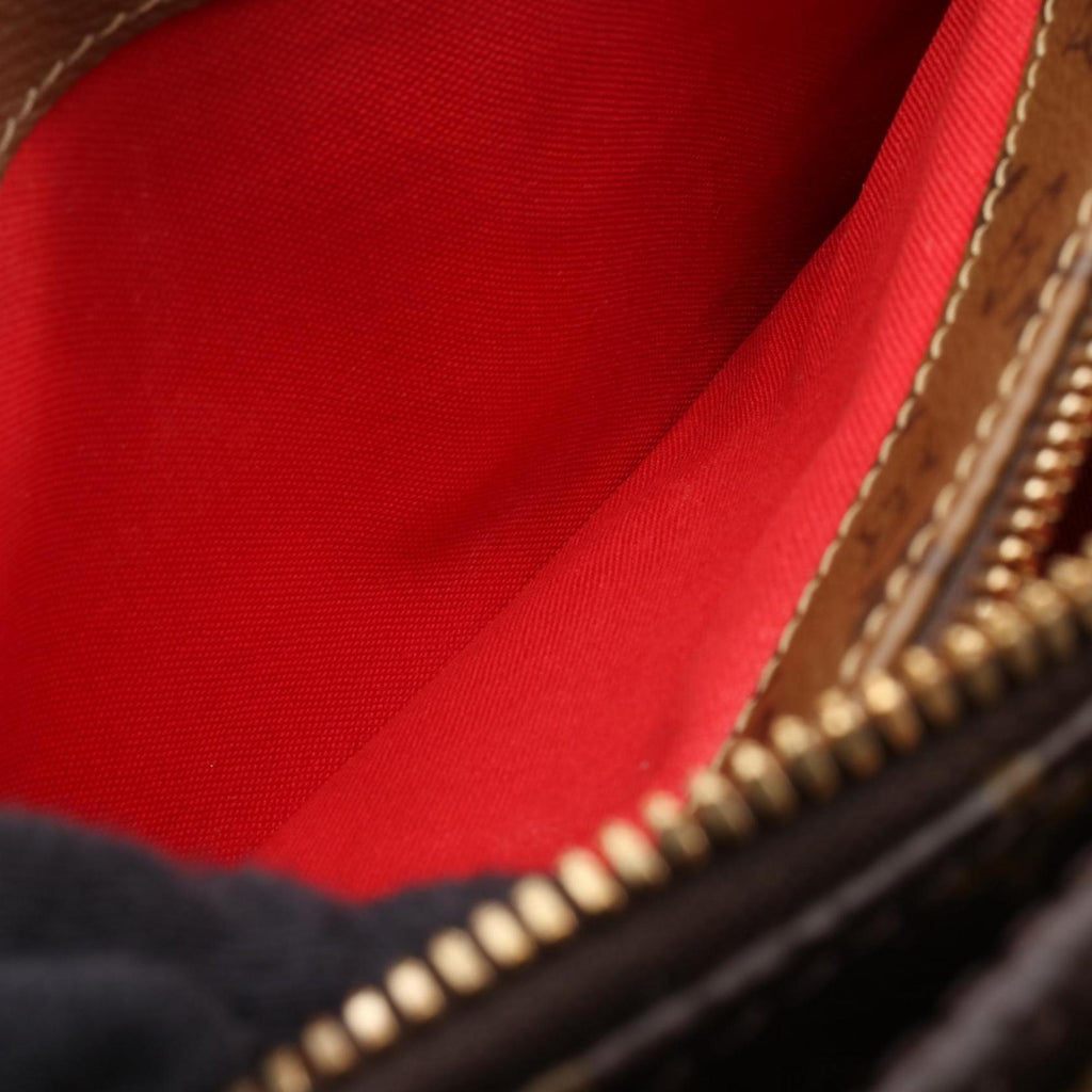 Louis Vuitton Brown Coated Canvas Handbag (Pre-Owned)