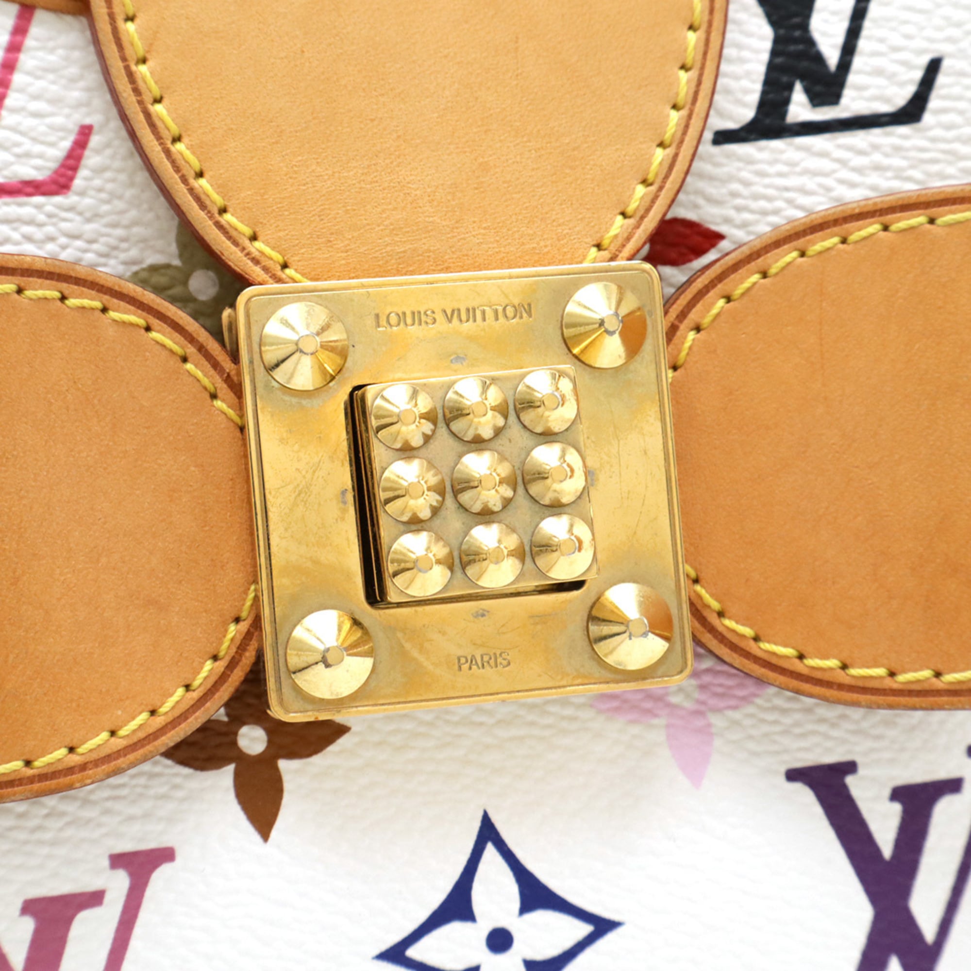 Louis Vuitton Monogram Multicolore Blanc Monogram Multicolore Shoulder Bag Tote Bag (Pre-Owned)