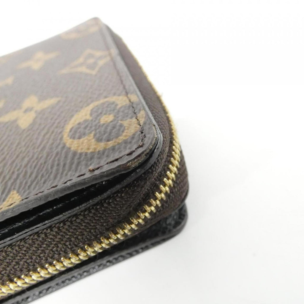 Louis Vuitton Monogram Reverse Marron Coated Canvas Wallet (Bi-Fold) (Pre-Owned)
