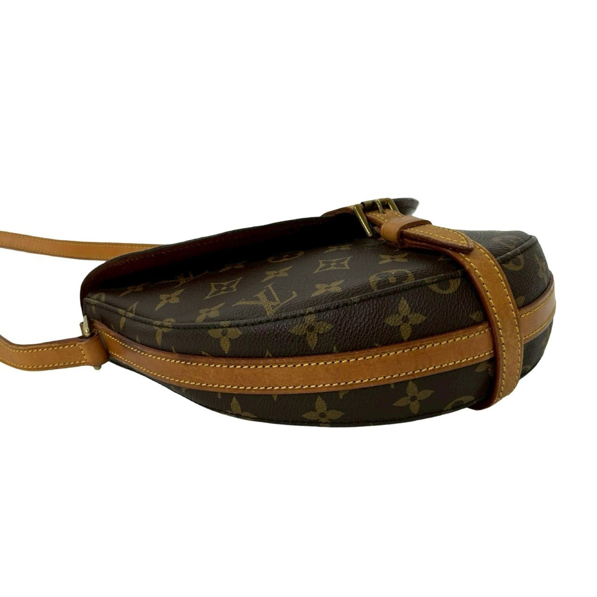 Louis Vuitton Brown Leather Pvc Pochette Shoulder Bag (Pre-Owned)