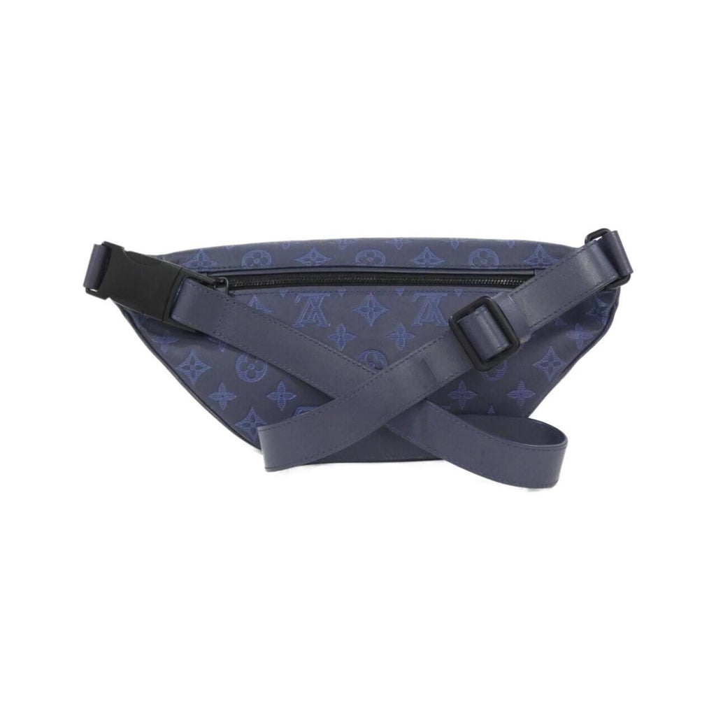 Louis Vuitton Black Navy Monogram Shadow Shoulder Bag (Pre-Owned)