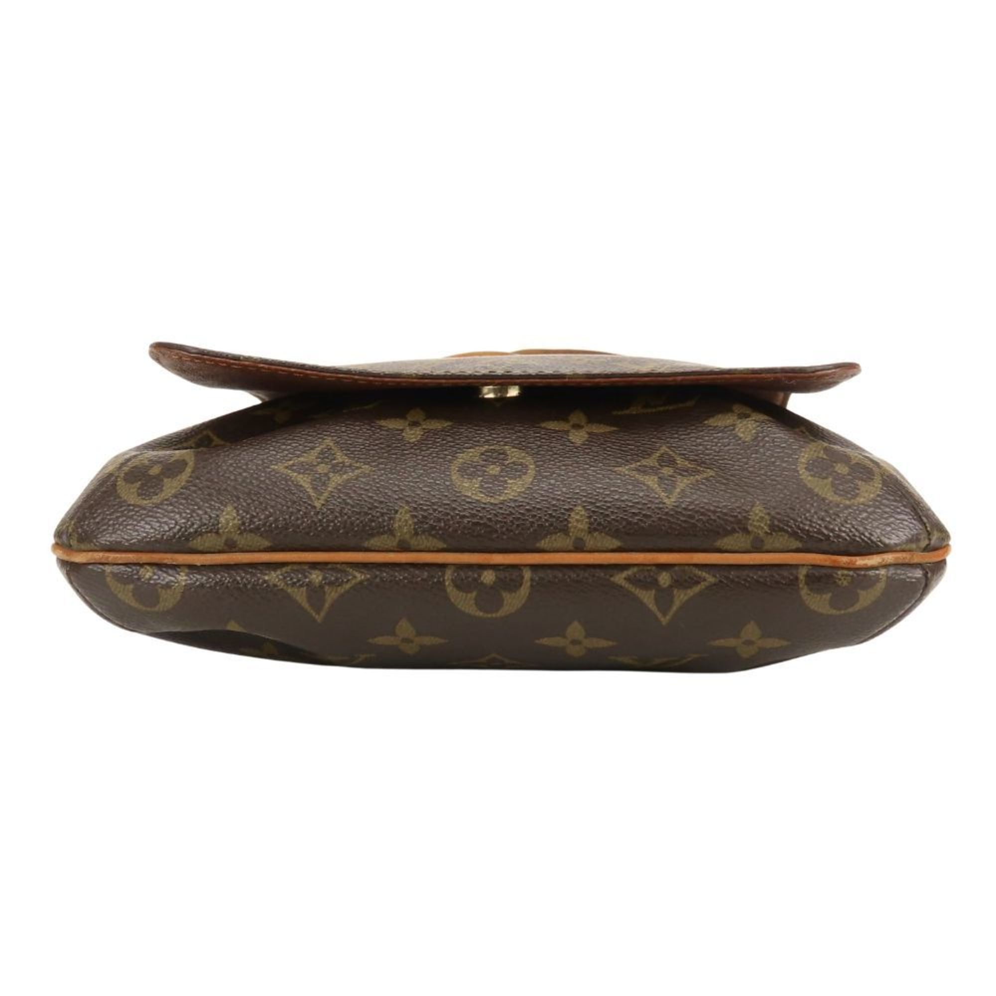 Louis Vuitton Brown Monogram Monogram Leather Shoulder Bag (Pre-Owned)
