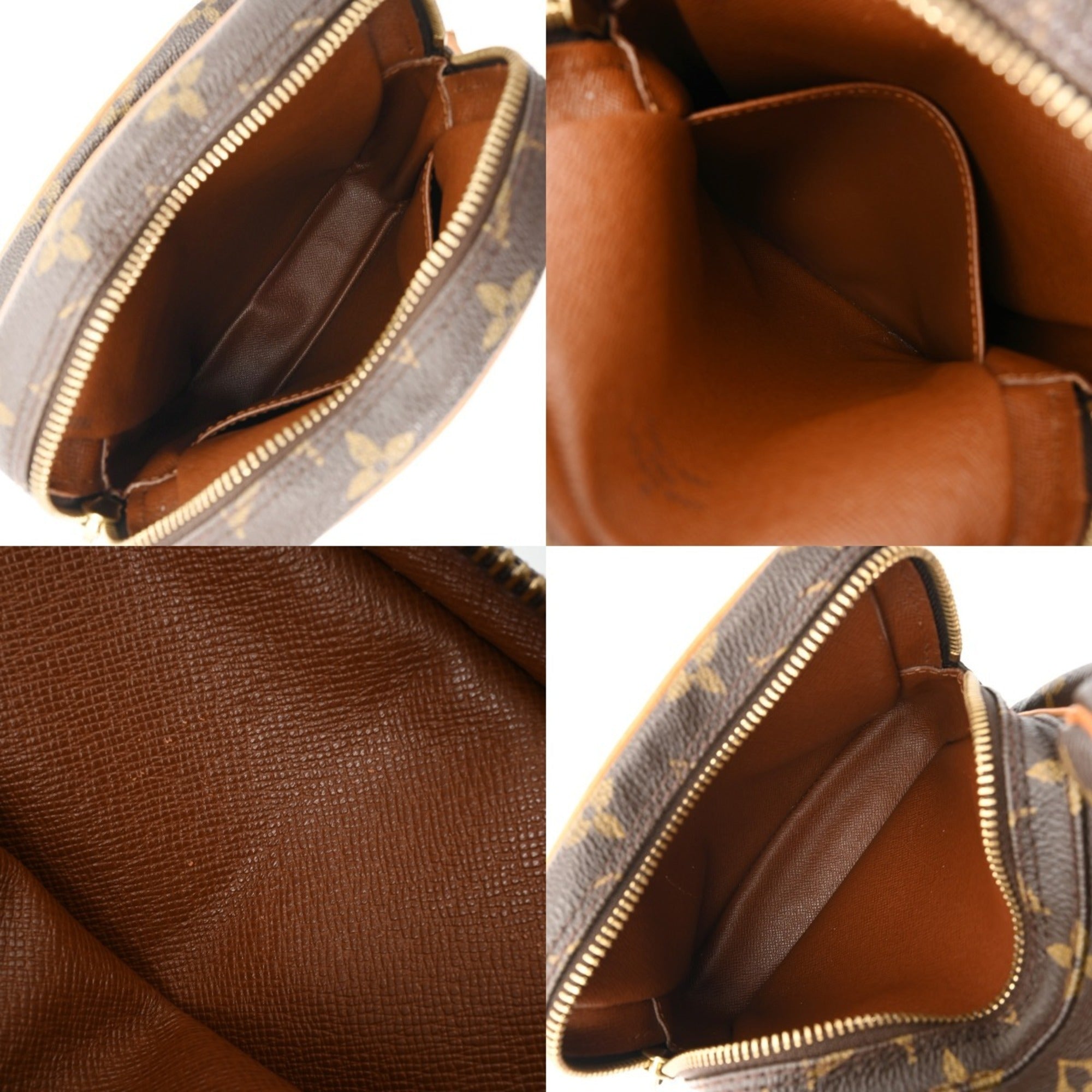 Louis Vuitton Brown Monogram Canvas Shoulder Bag (Pre-Owned)