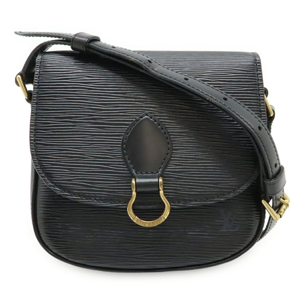 Louis Vuitton Epi Black Noir Epi Leather Pochette Shoulder Bag (Pre-Owned)